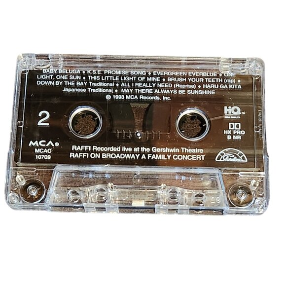 Raffi on Broadway Casset Tape - Picture 8 of 12